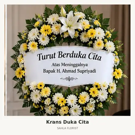Krans Bunga Duka Babakan Madang